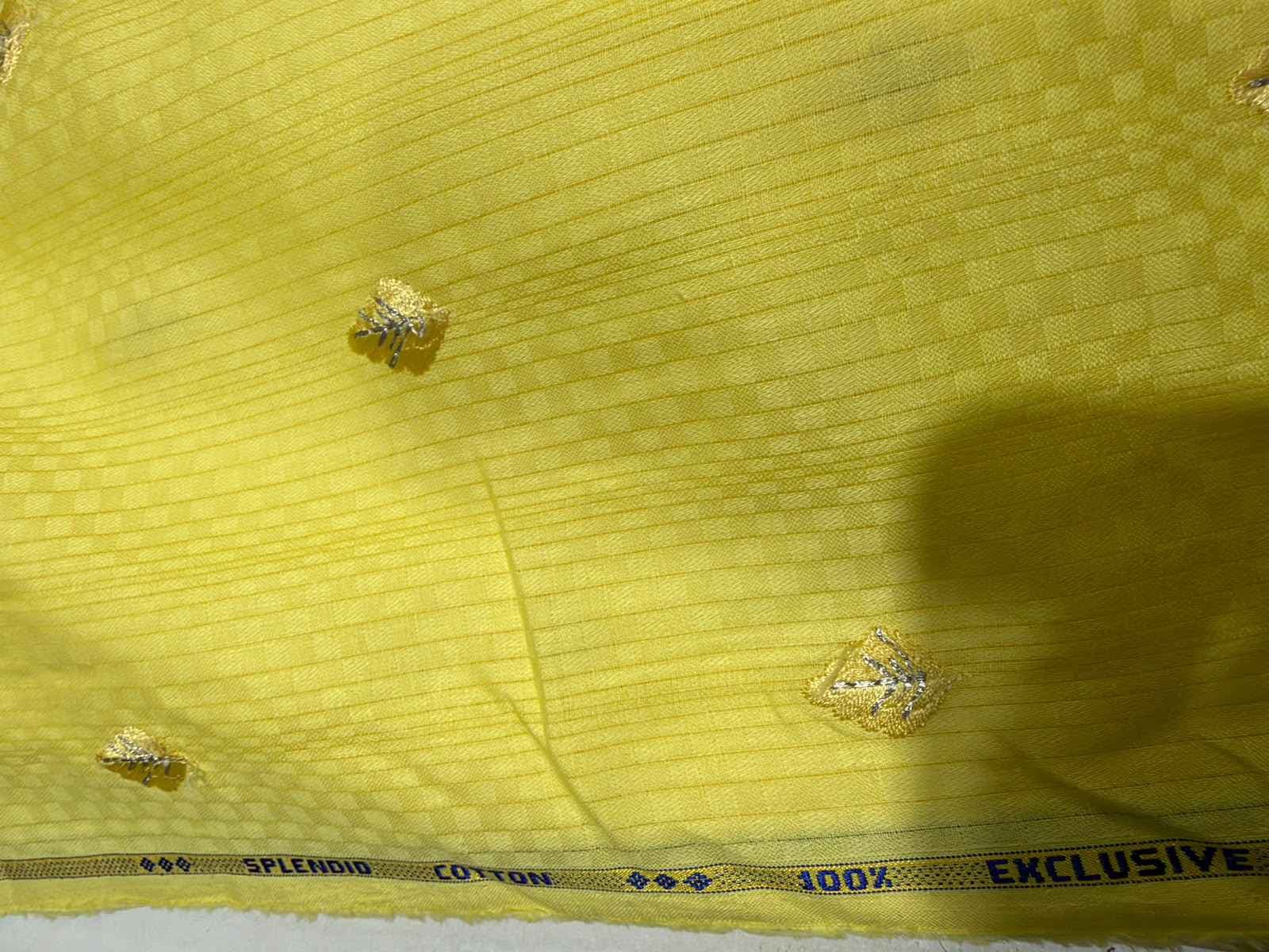 mens kurta, yellow checkered kurta